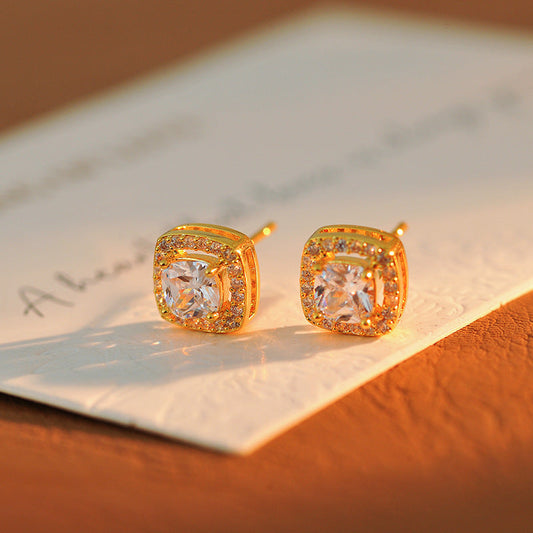 AuraClara Earrings – Brilliant Cubic Zirconia
